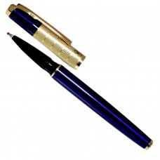 Ball Pen With Golden Trims Blue